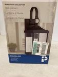 Progress Lighting P560154-031 Black Outdoor Wall Lantern With Clear Seeded Glass. Fixed Price $43.66.