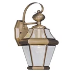 Livex Lighting Georgetown Outdoor Wall Lantern Antique Brass. Fixed Price $156.60.