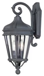 The Great Outdoors Go 8692 Harrison 3 Light 28" Tall Wall - Black. Fixed Price $391.20.