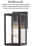 Bestshared Exterior Wall Outdoor Mount Lighting 1-LIGHT LED58. Fixed Price $49.99.