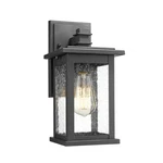 Emliviar Outdoor Wall Sconce, 1-LIGHT Exterior Lantern Black Finish W.... Fixed Price $114.86.