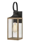 Havenridge 19 In 1-LIGHT Black/gray Outdoor Wall Lantern W/ Seeded Glass. Fixed Price $19.99.