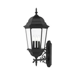 Hamilton - 3 Light Outdoor Wall Lantern Traditional Style 12.5 Inches Wide. Fixed Price $319.96.