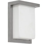 8 Inch Silver Squared Flush Mount Outdoor Light Fixture Modern Front E.... Fixed Price $63.82.
