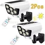 2X Solar Motion Sensor Outdoor Wireless 77 Led Flood Security Spotlights. Fixed Price $16.59.