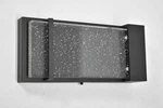 Artika Outdoor Wall Light Black Led Bubble Glass Modern Wet Location 10W IP44. Fixed Price $48.99.