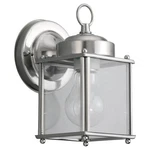 Roseto SGWS16938 Lasalle Light 8" Tall Outdoor Wall Sconce - Nickel. Fixed Price $55.25.