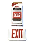 Lithonia Quantum Led White Exit Light Battery LQMSW3R 120/277 El New Commercial. Fixed Price $5.84.