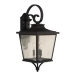 Craftmade Tillman Large 3 Light Outdoor Lantern, Black/seeded ZA2924-TB. Fixed Price $194.99.
