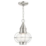 Newburyport - 1 Light Outdoor Pendant Lantern Bohemian Style 8.75 Inches. Fixed Price $349.96.
