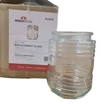 Design House Jelly Jar Light Replacement Glass Clear Cylinder. Fixed Price $9.50.