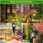 Elegant Flickering Flame Solar Lights - Set Of 4. Fixed Price $63.19.