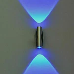 Double-headed Led Wall Lamp Sconce Bar Porch Ceiling Blue Home Light #sh. Fixed Price $13.99.