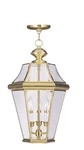 Livex Lighting 2365-02 Georgetown Outdoor Pendant Chandeller Polished Brass. Fixed Price $509.96.