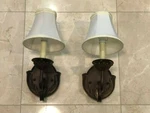 Thomas Lighting Indoor Wall Sconce Set Of 2 Led Bulbs. Fixed Price $44.99.