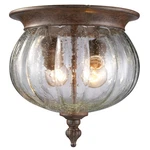 Bellevue ZCF19133 Anallese 2 Light 10"W Flush Mount Outdoor - Bronze. Fixed Price $119.00.