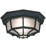 Designers Fountain 2067-BK Builder Cast Outdoor Flush Mount 10.5 W, Black. Fixed Price $52.18.