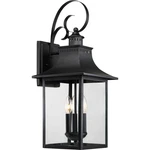 Quoizel CCR8410K Open Box Chancellor Outdoor Wall Light Mystic Black. Fixed Price $145.00.
