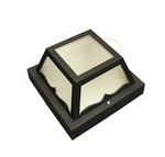 Capital Lighting 9237BK Flush Mount Fixture 1-LIGHT Black 8" Square Exterior. Fixed Price $14.99.