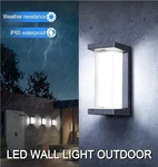 Juyace Porch Lights Outdoor Wall Sconce 18W 1800LM 6000K Modern Led & P.... Fixed Price $35.00.