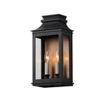 Maxim 40914CL Savannah 2 Light 15" Tall Outdoor Wall Sconce - Antique Copper /. Fixed Price $219.30.