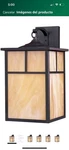 Maxim Lighting 4054HOBU Coldwater Outdoor Wall Burnished. Fixed Price $100.00.