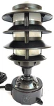 Hubbell Outdoor 4-TIER Black Metal Path / Dock Lights + Box Cord Excellent Usa. Fixed Price $39.95.