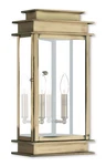 Livex Lighting 2018-01 Princeton Outdoor Wall Antique Brass. Fixed Price $825.96.
