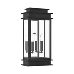 Livex Lighting 2018 Princeton Single Outdoor Wall Sconce - Black. Fixed Price $799.96.