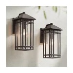 Kathy Ireland Sierra Craftsman 16 1/2" High Farmhouse Rustic Outdoor Wall Lig.... Fixed Price $396.00.