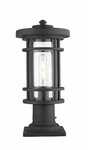 Z-lite 570PHM-533PM-BK Jordan Light 17 Inch Black Outdoor Pier Mount. Fixed Price $334.00.