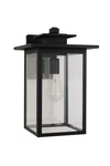 Craftmade ZA7024 Rock Creek 15" Tall Outdoor Wall Sconce - Black. Fixed Price $196.20.