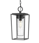 Z-lite 594CHM Sheridan 8"W Outdoor Mini Pendant Black. Fixed Price $189.24.