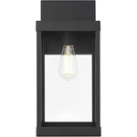 Elegant Lighting OD413W18BK Peter Inch Black Outdoor Wall Sconce. Fixed Price $136.00.