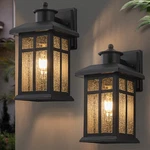 Cattleya -pack -light 12-IN Matte Black Hardwired Outdoor Wall *A1. Fixed Price $69.99.