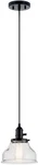 Kichler Avery 8" Bell Mini Pendant Industrial 1 Light Ceiling. Fixed Price $60.00.
