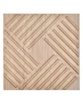 Uimoso 3D Wall Panels 12-PACK 19.7 X In Pvc 32 Sq.ft Slat Light Wood Color. Fixed Price $35.99.