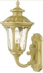 Livex Lighting 7850-33, Oxford, Outdoor Wall Lantern Soft Gold. Fixed Price $99.00.