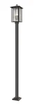 Aspen 3-LIGHT Outdoor Post Mounted Fixture In Oil Rubbed Bronze. Fixed Price $886.00.