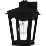 Quoizel HUK8406 Huck 11" Tall Outdoor Wall Sconce - Black. Fixed Price $158.39.