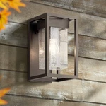 Kichler Mercer 12" High Olde Bronze Outdoor Wall Light. Fixed Price $199.99.