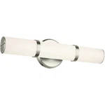 Kichler Rosh Light 18" Wall Sconce, Black/white - 55187BKLED. Fixed Price $139.97.