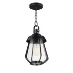 Maxim 30621CDBKAB Mariner Medium Outdoor Pendant-black Brass 14.5"H. Fixed Price $198.00.