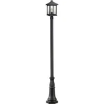 Z-lite 531PHBR-518P-BK Portland Post Light Accessories Black. Fixed Price $776.90.