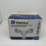 Topaz 74507 24W Led Outdoor Security Light With Motion Sensor Flood. Fixed Price $24.99.