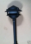 2-TIER Pagoda Black For 20W G4 Lamp 12V Frosted Lens ALA-2T10. Fixed Price $16.00.
