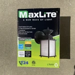 Maxlite Outdoor Fixture 17 Watt Led Small Lantern 2700K Black With Photocell. Fixed Price $19.99.
