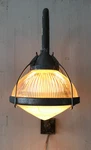 Vtg Large Gooseneck Holophane Exterior Store Sign Light Fixture Old 1796-25B. Fixed Price $395.00.
