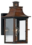 Quoizel CM8408AC Chalmers Outdoor Lantern In Copper. Fixed Price $549.99.
