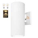 Zuukole Outdoor Wall Sconce, Exterior Lighting With Dusk To Dawn Sensor - 2. Fixed Price $55.49.